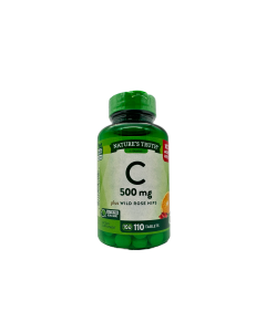 Nature's Truth C 500 mg plus Wild Rose Hips 110 Tab