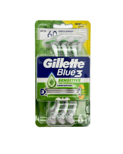 Gillette Blue3 - Sensitive - Pack of 6 