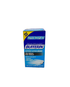 Bufferin Regular Strength 325 mg 100 Coated Tablets