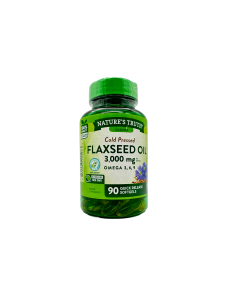 Nature's Truth Cold Pressed Flaxseed Oil 3000 mg 90 softgels