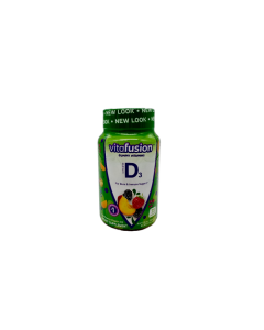 Vitafusion Vitamin D3 Gummy - Natural Peach and Berry Flavors