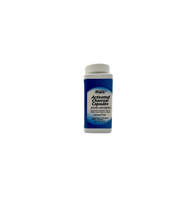 Requa Activated Charcoal Capsules - 100 Capsules 280 Mg each