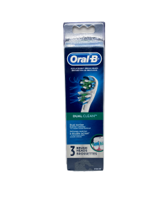 Oral - B - Dual Clean - 3 Brush Heads - Toothbrush Head