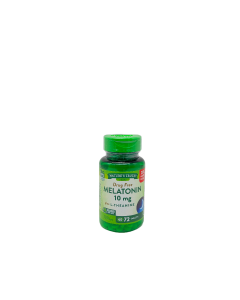 Nature's Truth Melatonin 10mg Drug Free plus L-Theanine