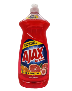 Ajax Ultra  - Bleach Alternative- Grapefruit - Dish Liquid - 28 Fl Oz